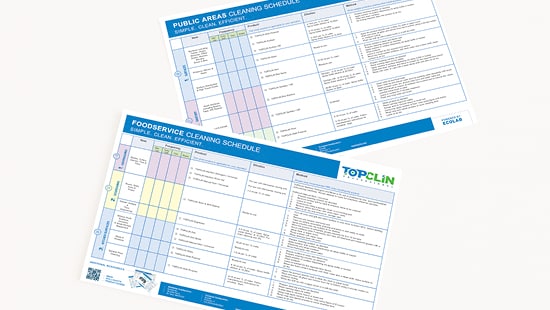 TOPCLIN Cleaning Schedule