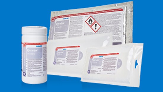 Selection of Klercide Wipes