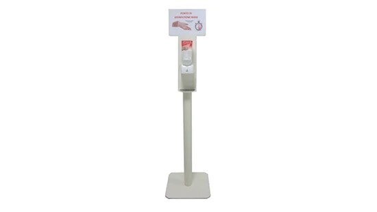 Hand hygiene stand, a Farmec product