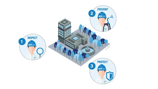 Infographic of a mosquito with long limbs and a breakout of data points for the Zika mosquito virus.