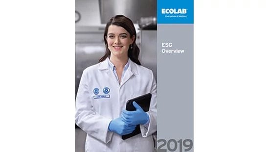 ESG Overview 2019 Cover Image
